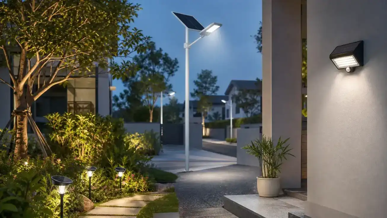 Các loại đèn năng lượng mặt trời phổ biến hiện nay – Đèn năng lượng mặt trời