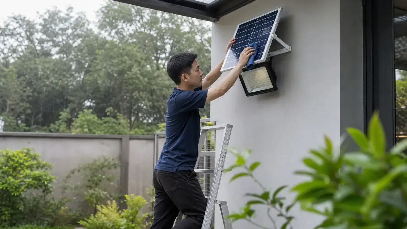 Một số lưu ý khi sử dụng đèn năng lượng mặt trời lâu dài – Đèn năng lượng mặt trời 100W