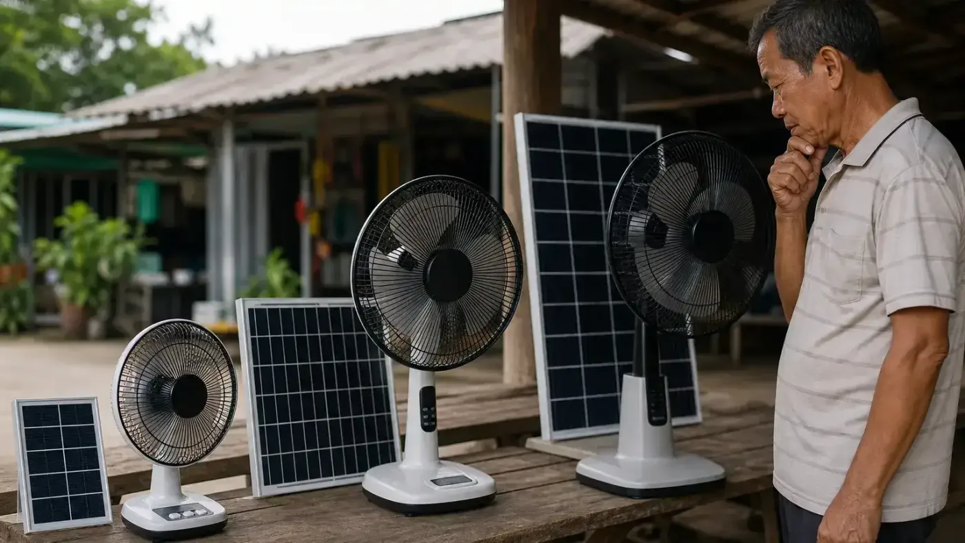 Giá quạt năng lượng mặt trời hiện nay dao động ra sao – Giá quạt năng lượng mặt trời