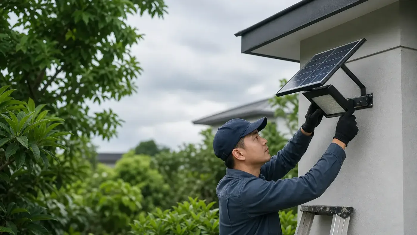 Tiêu chí chọn vị trí lắp đèn năng lượng mặt trời hiệu quả – Lắp đèn năng lượng mặt trời