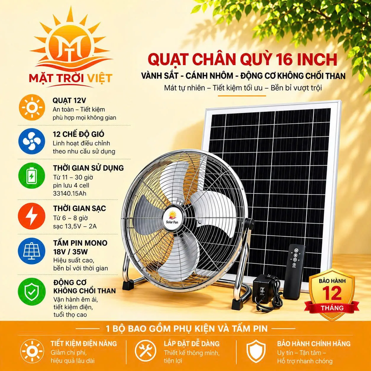 Quạt Năng Lượng