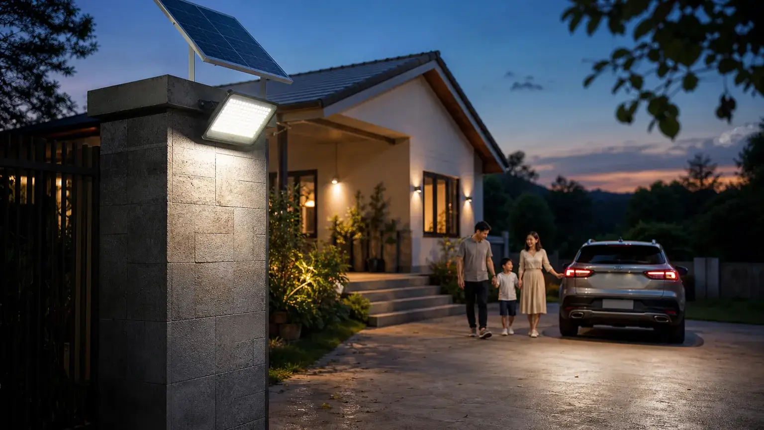 Đèn năng lượng mặt trời 100W có đủ sáng và bền để lắp cho gia đình không – Đèn năng lượng mặt trời 100W